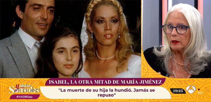 Isabel Jiménez, hermana de María Jiménez