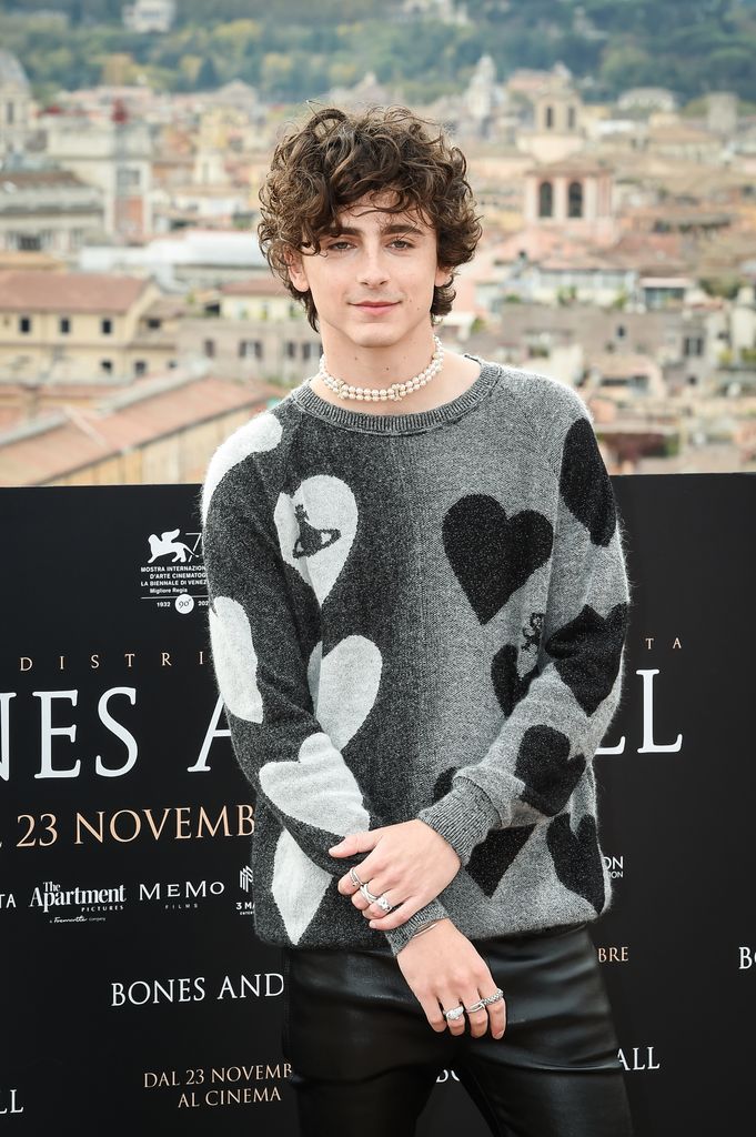 Timothee Chalamet en Roma en 2022