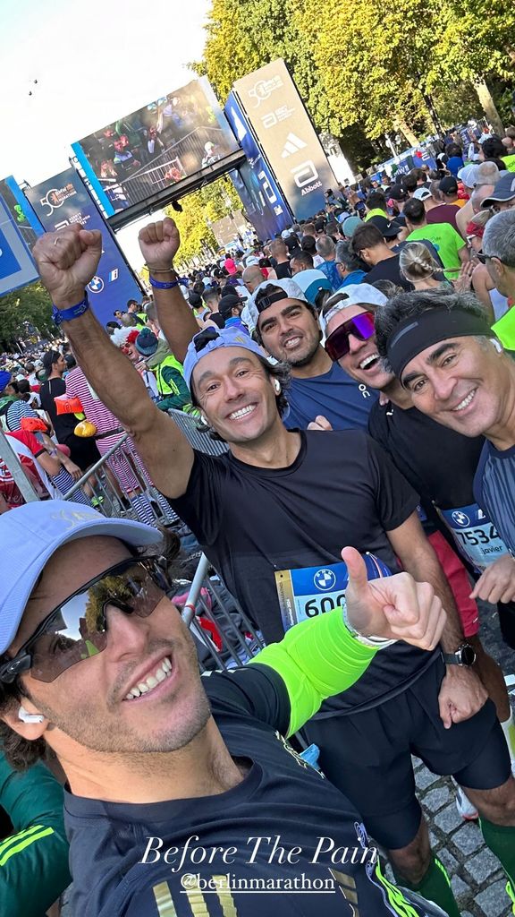 Íñigo Onieva corre la maratón de Berlín, 29 de septiembre de 2024