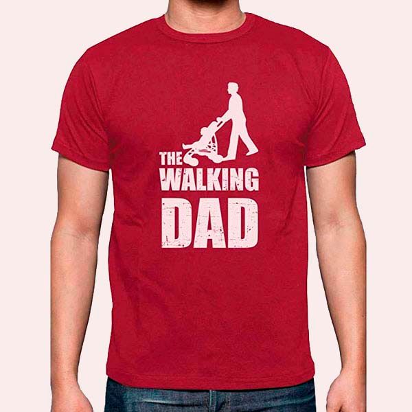 camiseta the walkiing dad