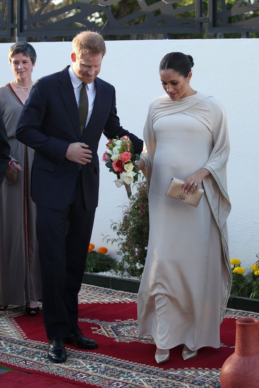 meghan markle caftan cordon