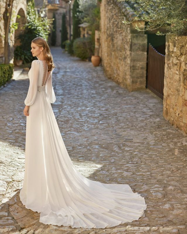 Vestido de novia Rosa Clará Boheme