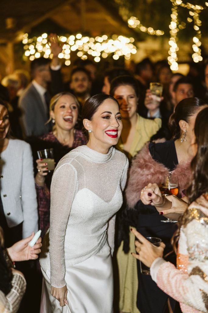 Vestido de novia de Cristina Calatrava creado por Álex Vidal