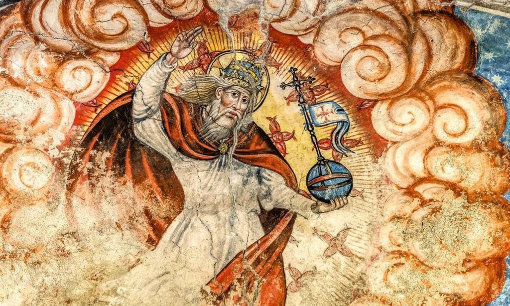 Lleida, fresco de la iglesia de Santa María de Arties