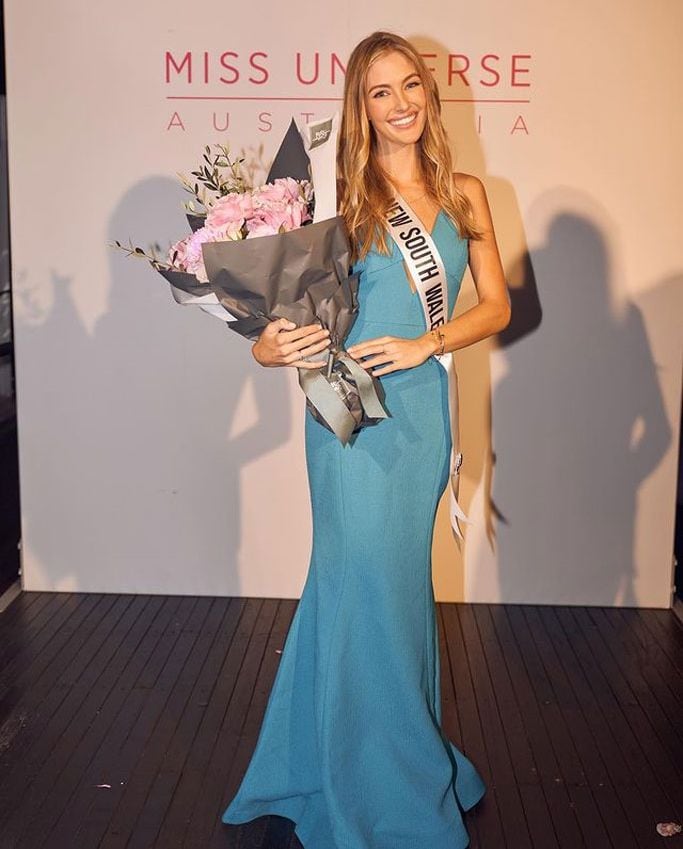 La finalista de Miss Universo Sienna Weir