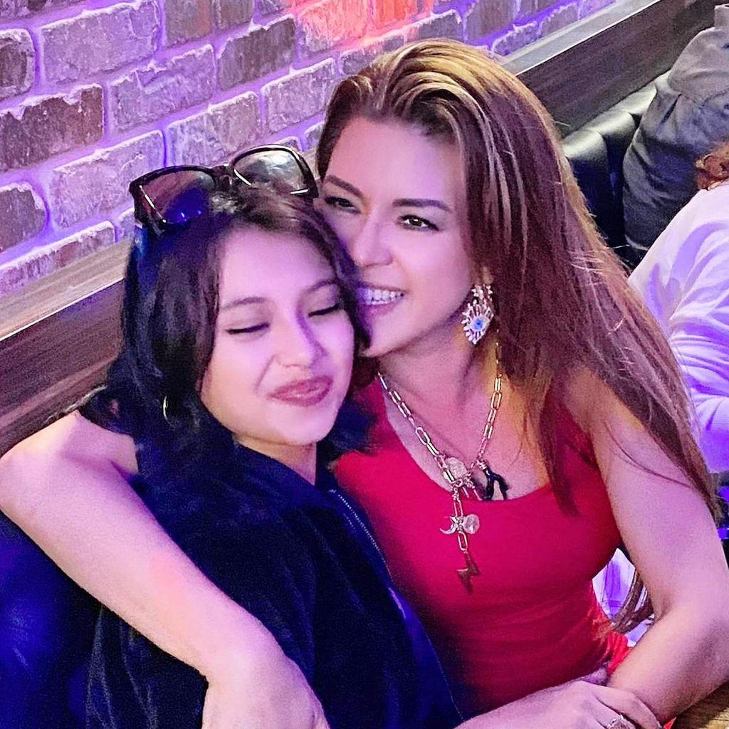 Alicia Machado y su hija Dinorah