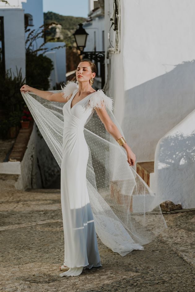 Vestido de novia de Silvia Fernández