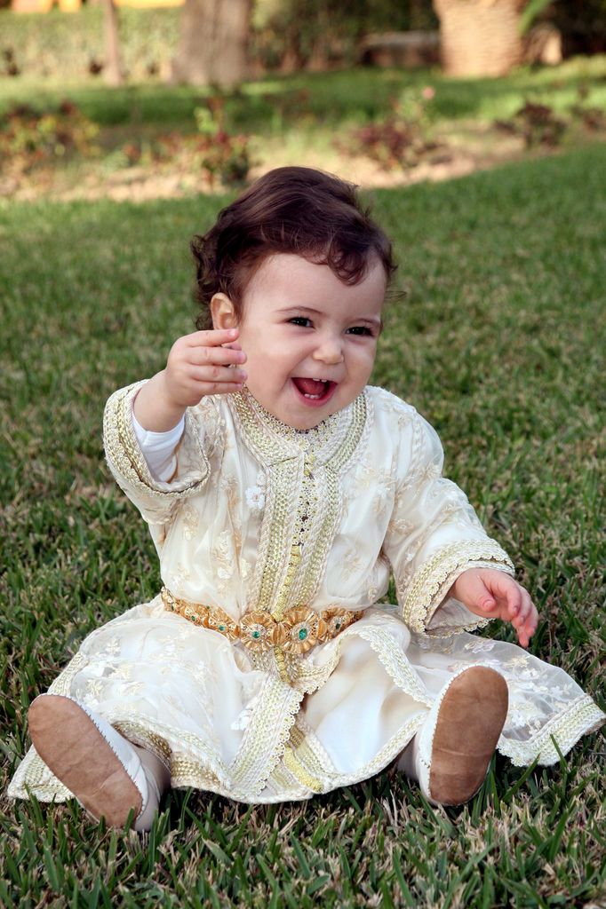  Lalla Khadija en su primer cumpleaños el 29 de febrero de 2008