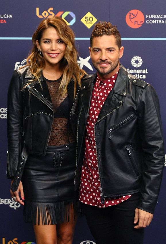 David Bisbal y Rosanna Zanetti