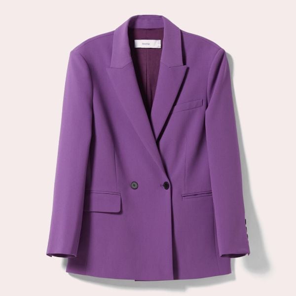 blazer morada