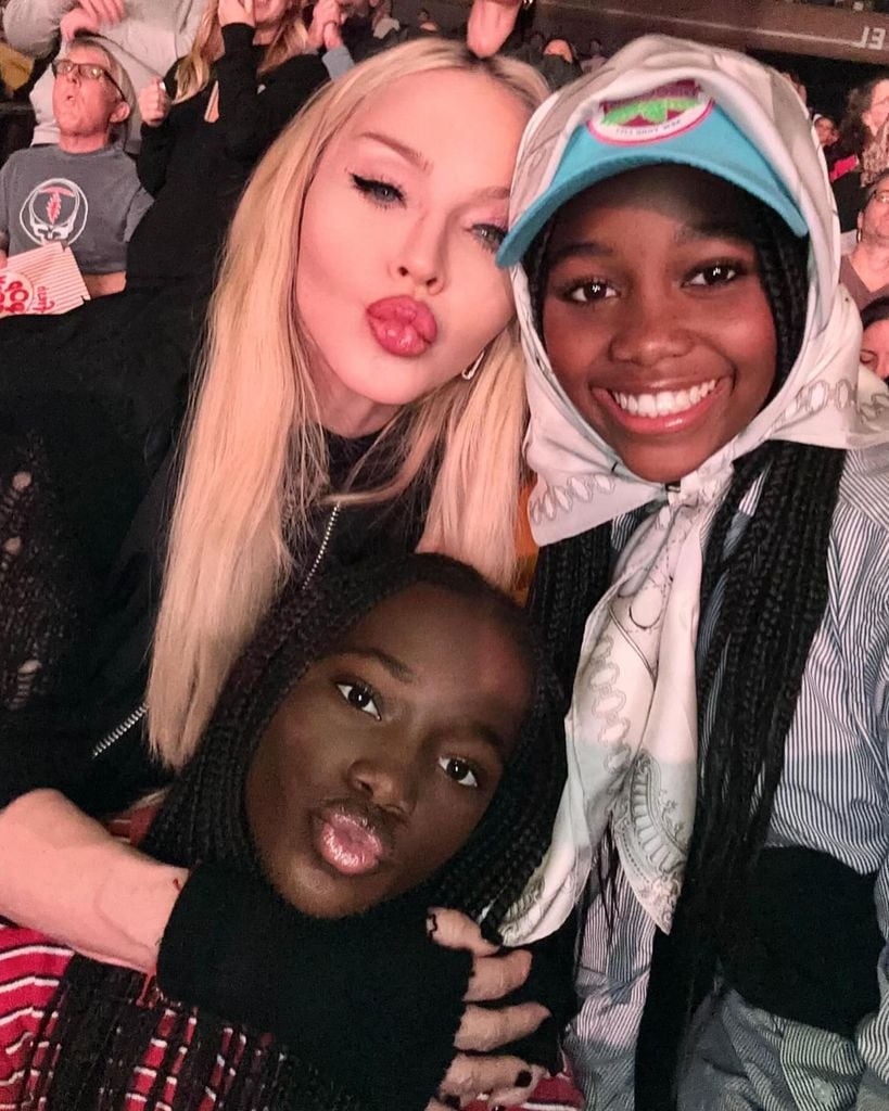 Madonna llevó a sus gemelas al concierto de Billie Eilish en el Madison Square Garden.