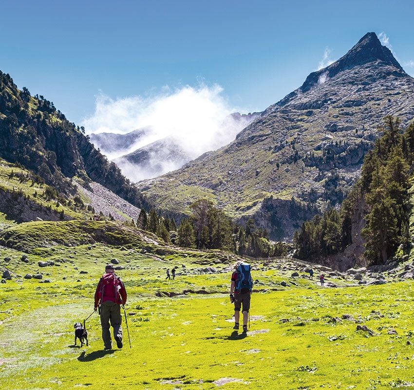 Forau de Aigualluts, Huesca, cascadas, valle de Benasque