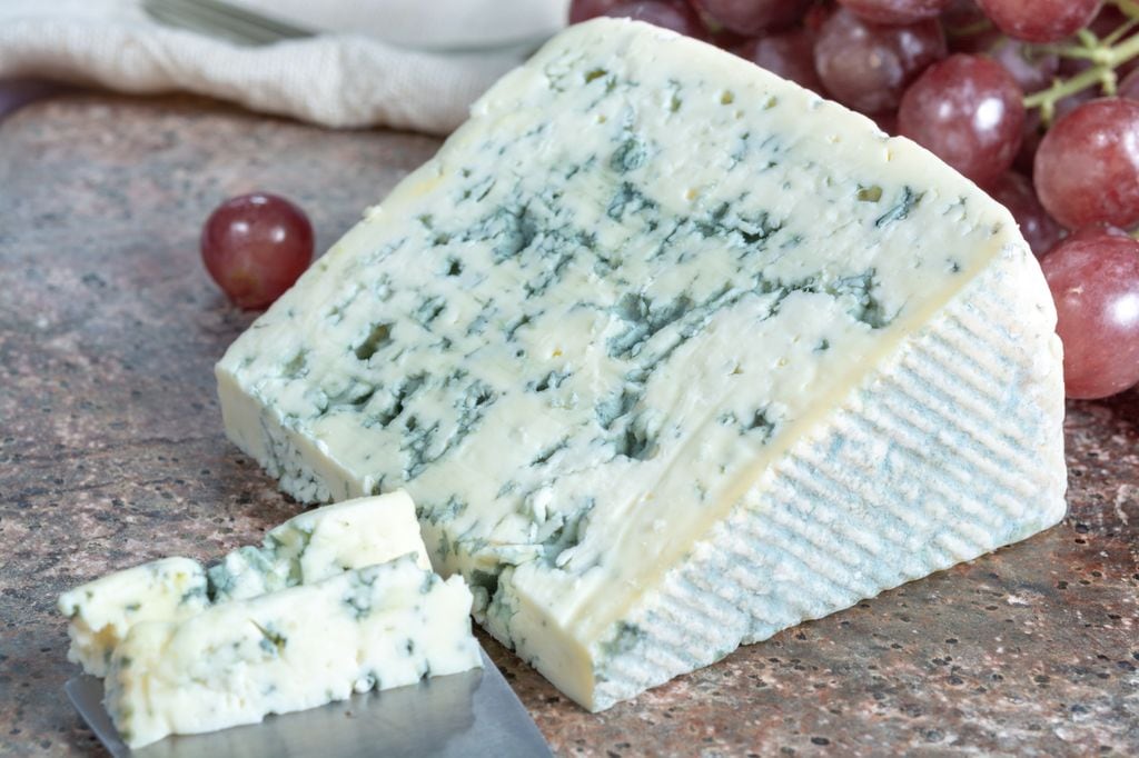 Queso Bleu d'Auvergne con Denominación de Origen Protegida