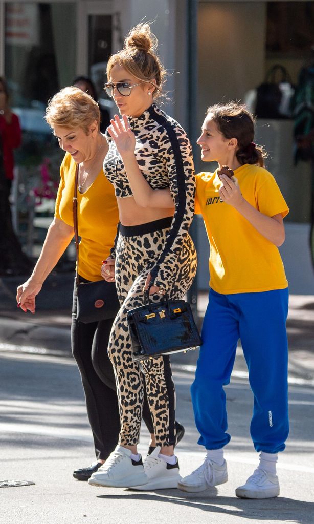 Jennifer Lopez y su hija Emme