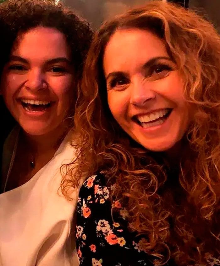 Lucero y su hija Lucerito Mijares