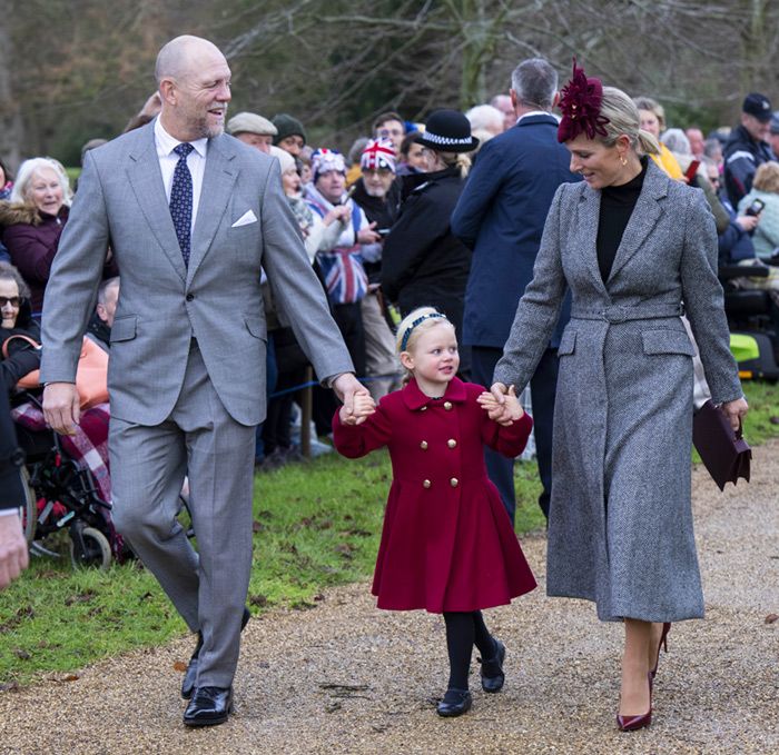 Los Windsor acuden a la tradicional misa de Navidad