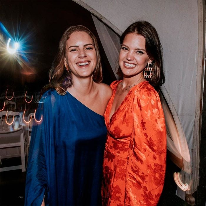 Isabelle Junot y Belén Barnechea