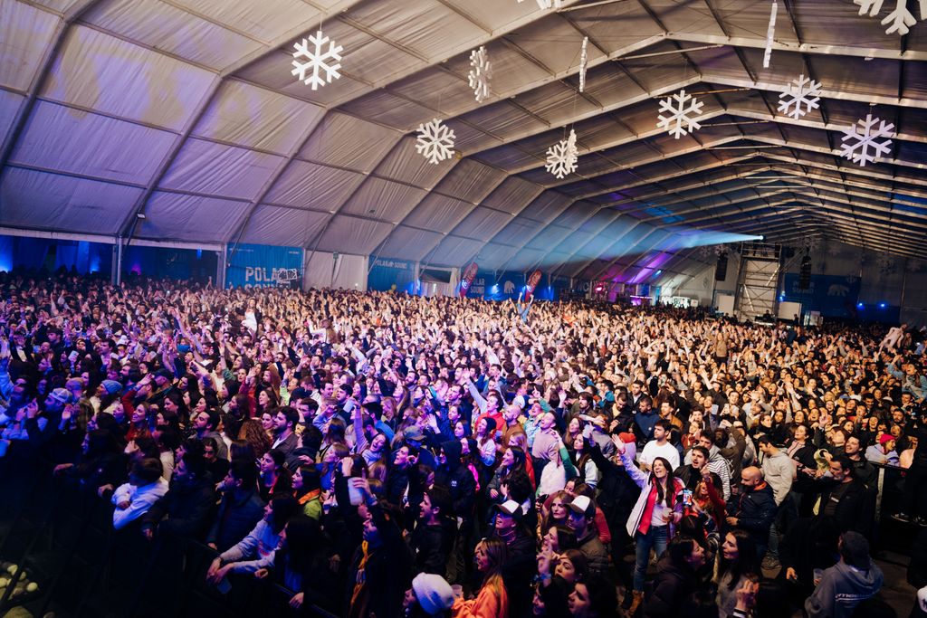 Una carpa climatizada será el escenario de todos los conciertos