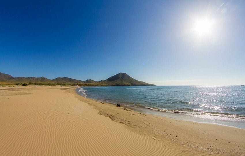 playa genoveses almeria