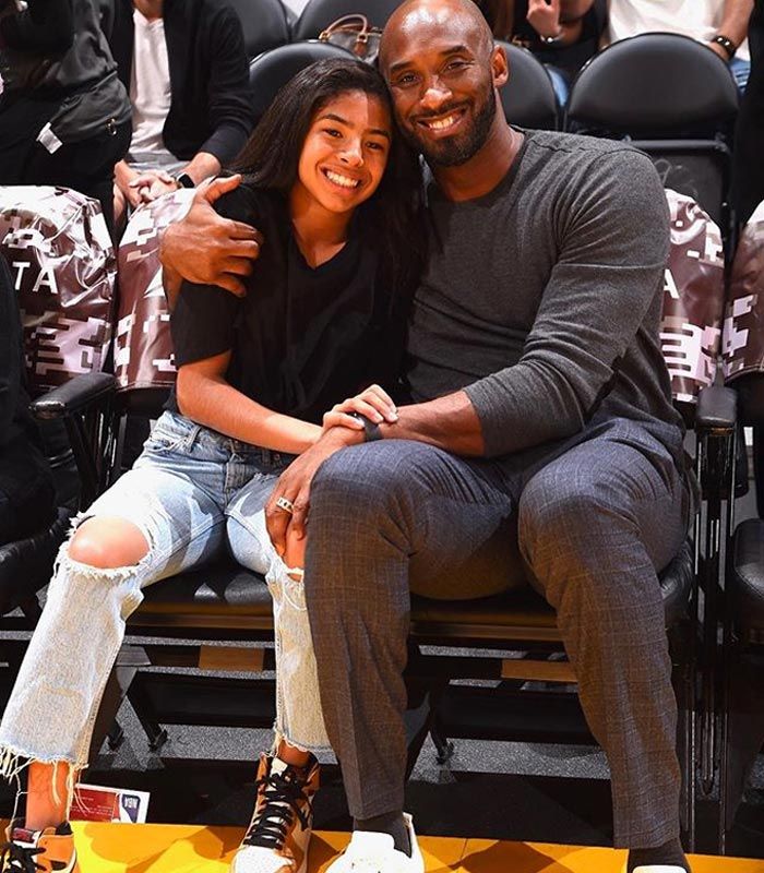 Kobe Bryant con su hija Gianna