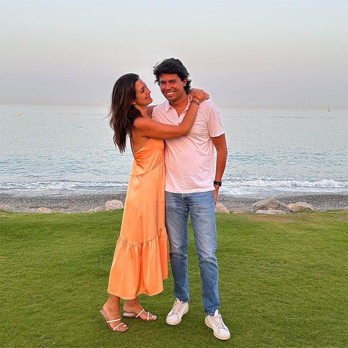 Álvaro Castillejo y Cristina Fernández celebran en Sotogrande su primer aniversario de boda