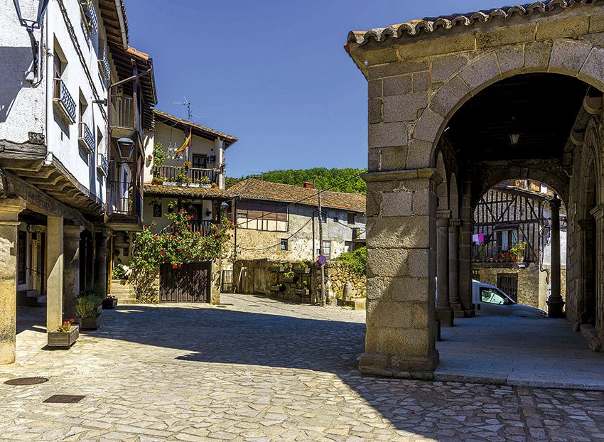 Pueblo de Mogarraz, Sierra de Francia, Salamanca