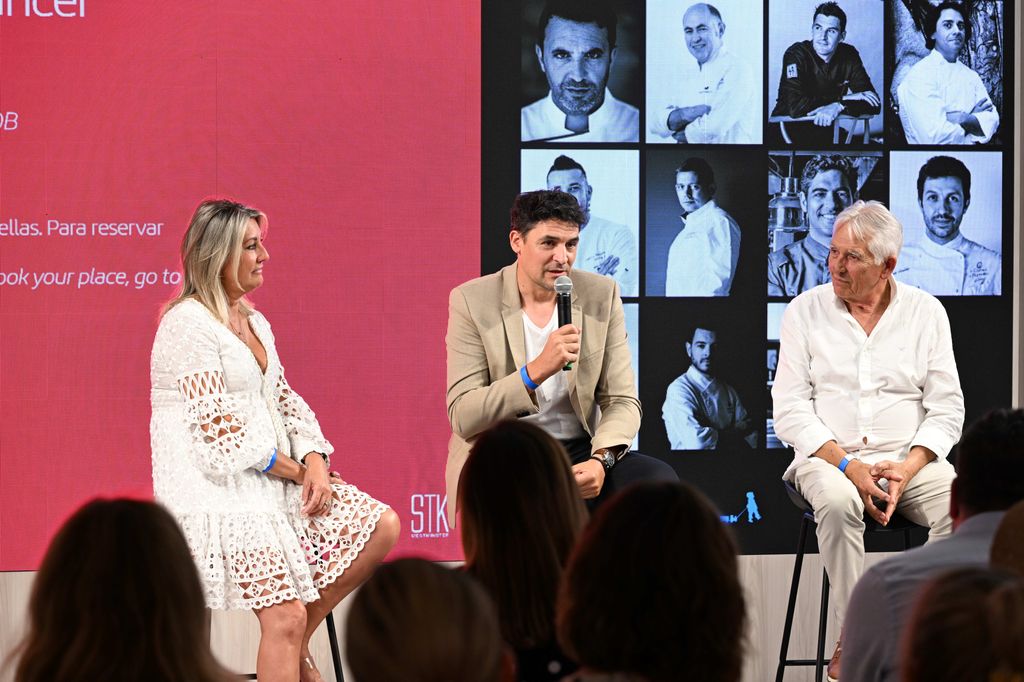 Nuria Moreno, Óscar Molina y Jaume Coll