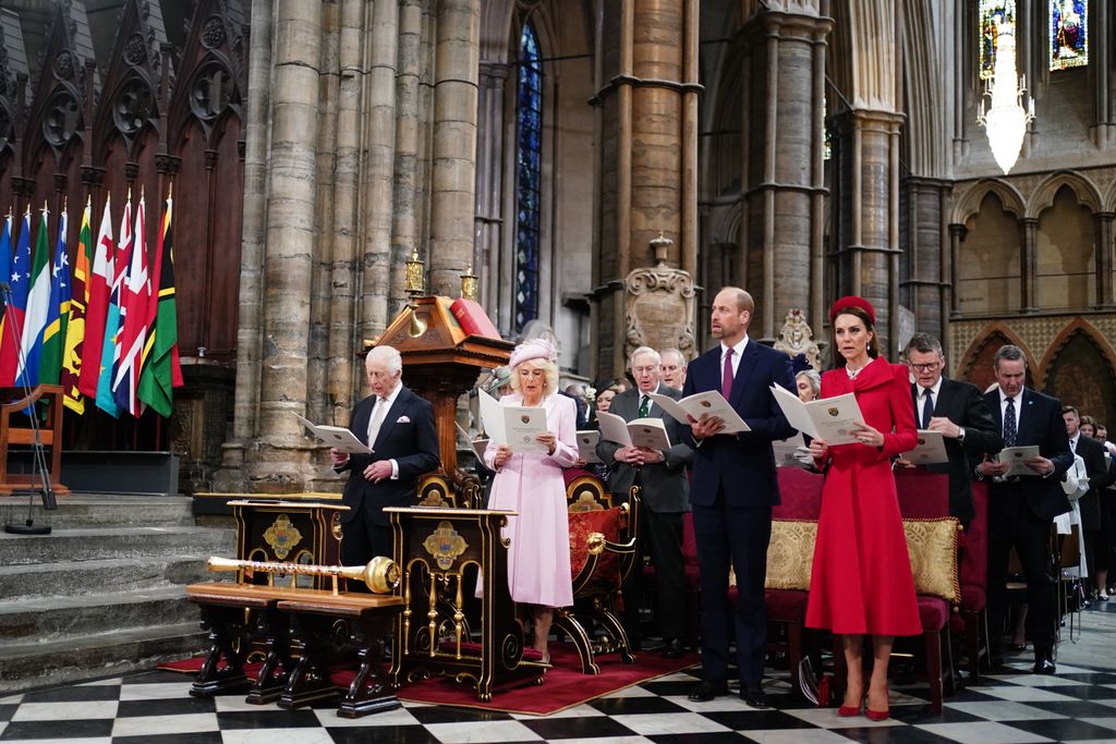 La familia real británica celebra el Commonwealth Day 2025