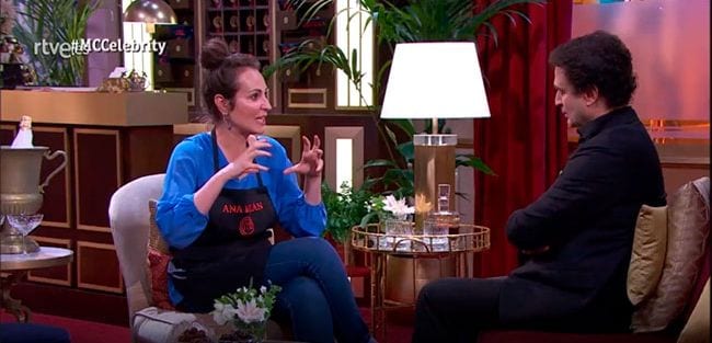 Ana Milán en MasterChef Celebrity