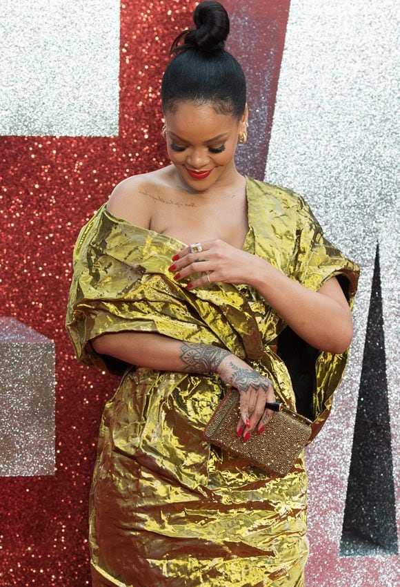 Rihanna en la premiere de Londres de 'Ocean's 8