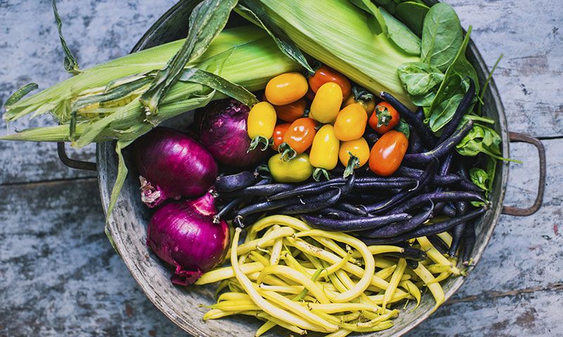 verduras primavera