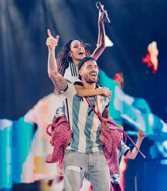 Tini Stoessel y Rodrigo de Paul