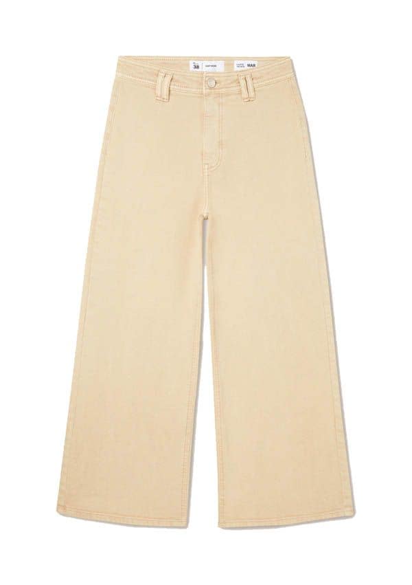 pantalones virales zara camel