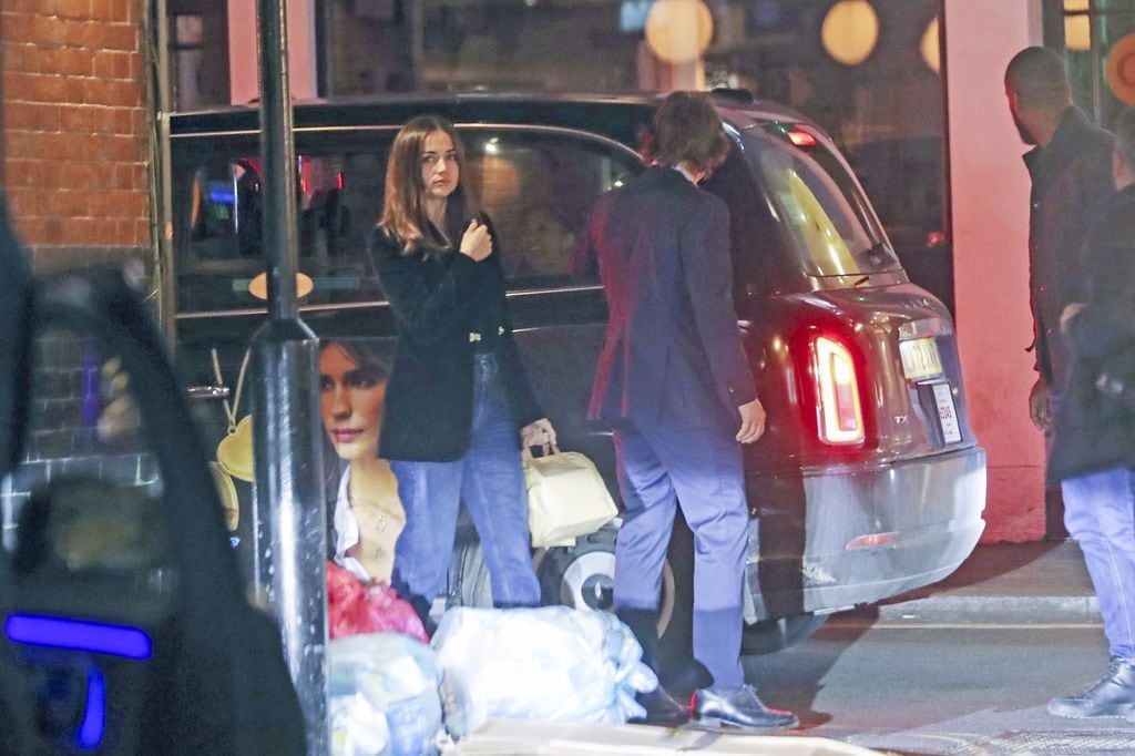 Ana de Armas y Tom Cruise en Londres