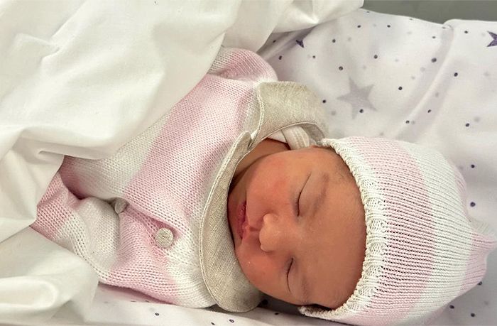 La hija de Alice Campello y Álvaro Morata