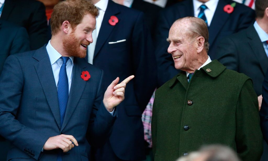 prince philip and prince harry