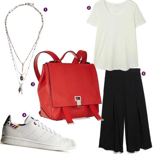 Look sporty culotte