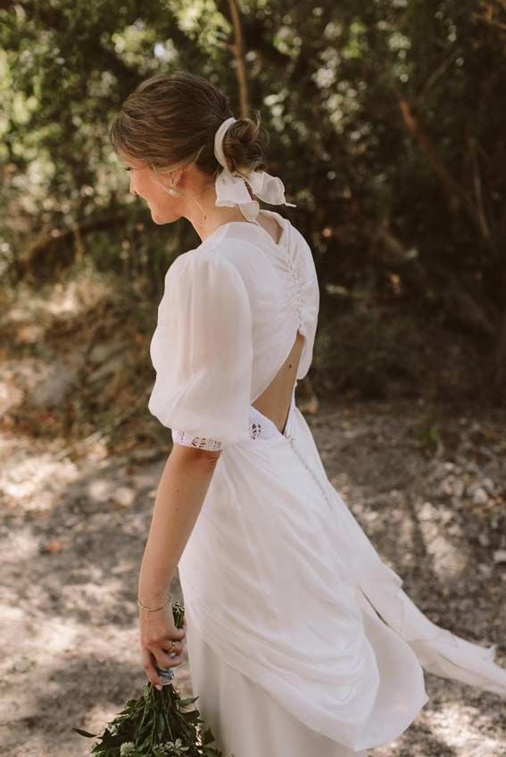 vestido de novia de Inés Lacasa