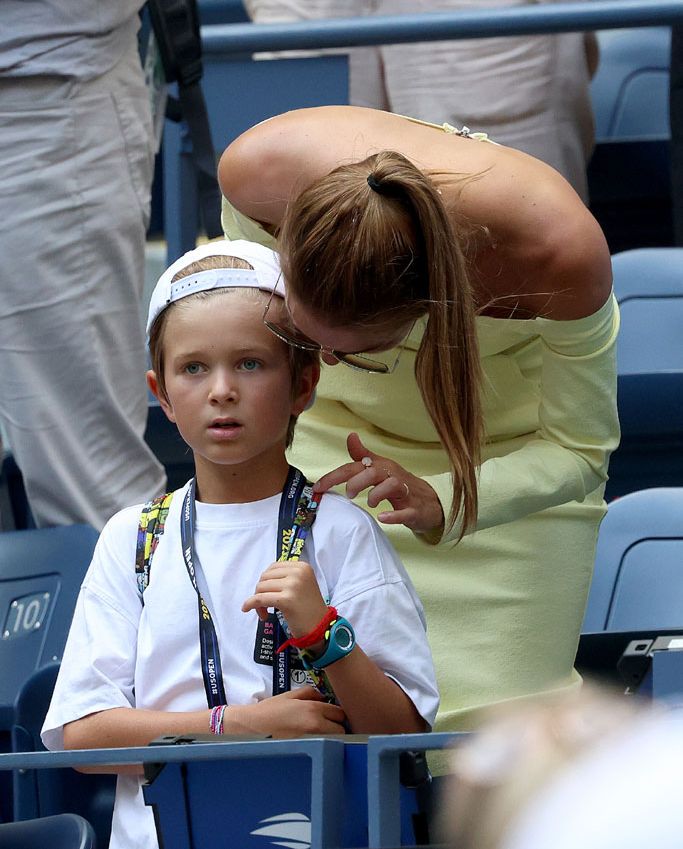 Stefan, el hijo de Novak Djokovic