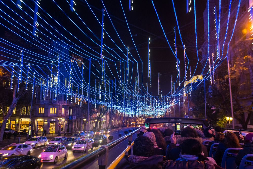 Autobús de la Navidad Madrid