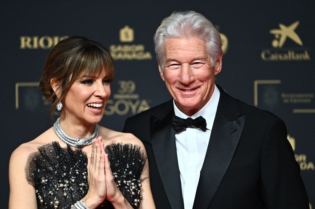  Richard Gere y Alejandra Silva en los Goya 2025