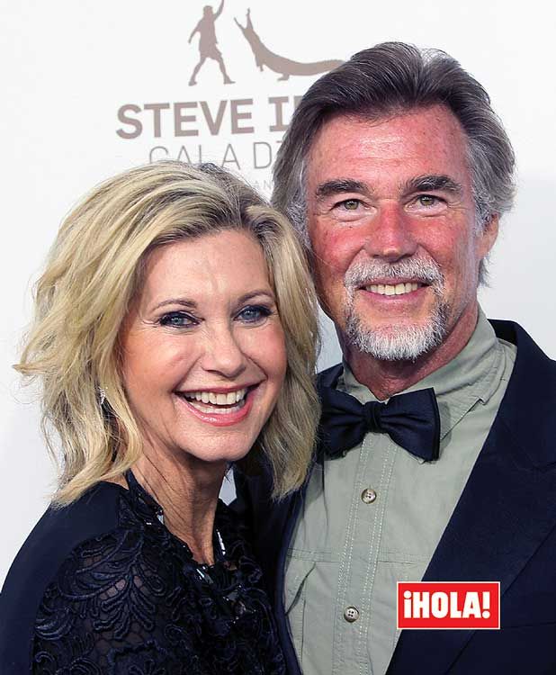 Olivia Newton-John y John Easterling 