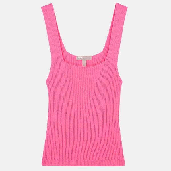 top rosa punto asos