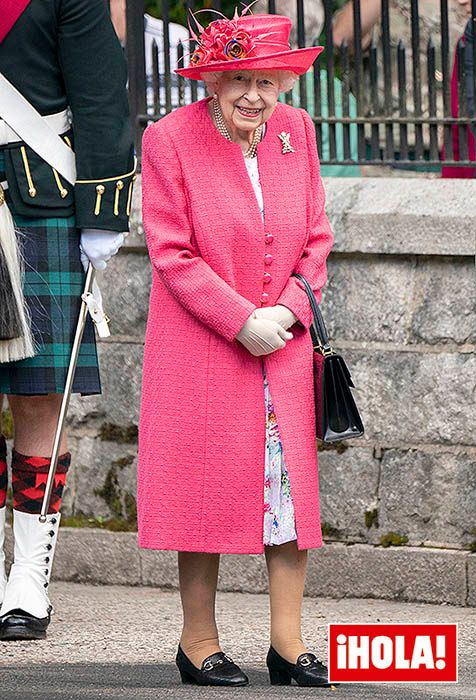 Recepción oficial a Isabel II en el castillo de Balmoral