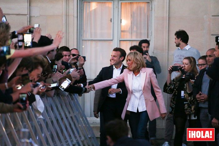 Brigitte Macron bailando Daft Punk en El Elíseo