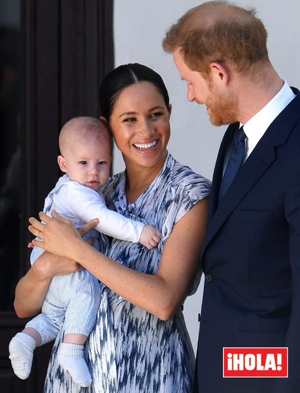 Meghan Markle, príncipe Harry y Archie