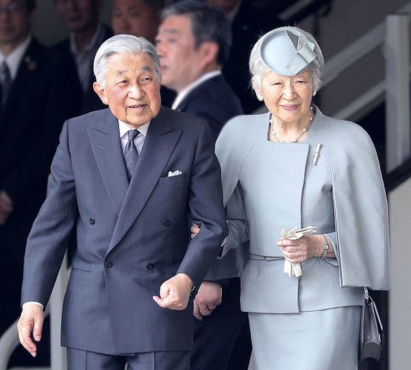 Akihito y Michiko de Japón