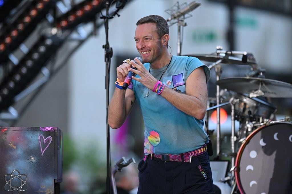 Chris Martin concierto en Nueva York