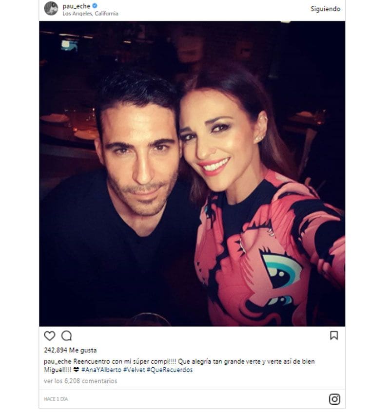 Paula Echevarría y Miguel Ángel Silvestre