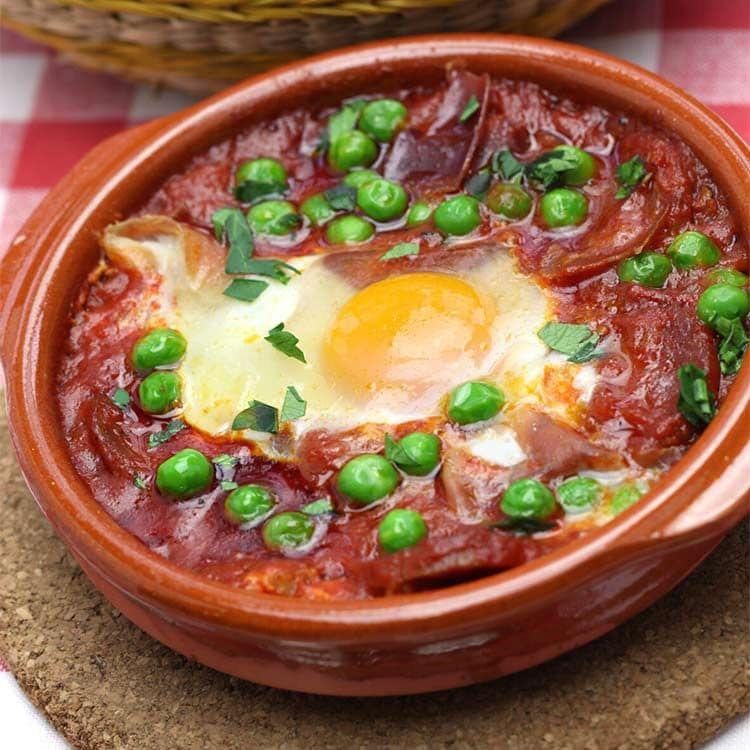 Huevos a la flamenca